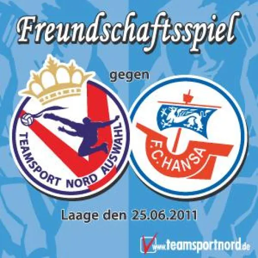 Bild: 20 Jahre dc Teamsport Nord - Freundschaftsspiel gegen FC Hansa Rostock am 25.06.2011