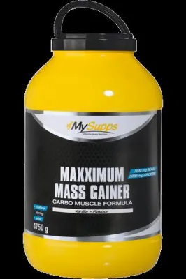 Bild: My Supps Maxximum Mass Gainer - Der Schlüssel zu mehr Gewicht und Masse