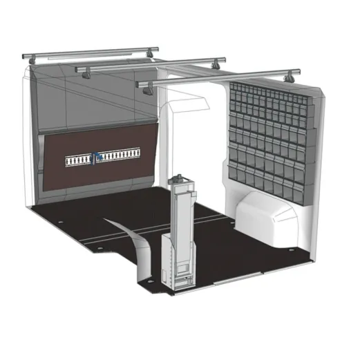 Ein Einbau von StoreVan funktional und komfortabel Bild: Ein Einbau von StoreVan funktional und komfortabel