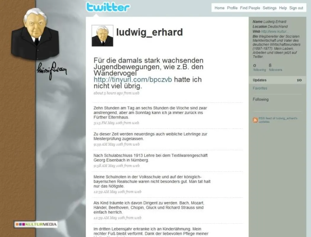 Twitter Ludwig Erhard