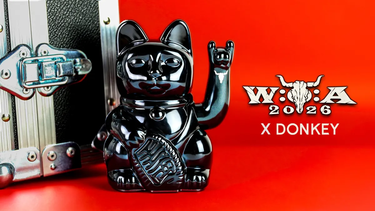 Die limitierte Lucky Cat von Donkey x Wacken Open Air (© Donkey Products)
