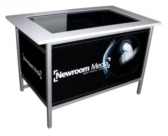 Bild: Multitouch Tisch – interaktives Möbelstück der Zukunft