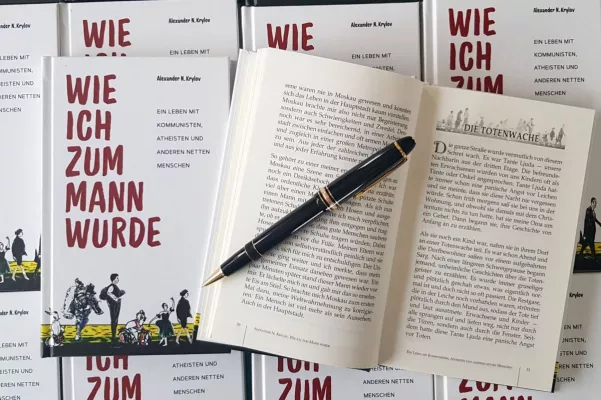 Bild: Das Buch "Wie ich zum Mann wurde": Zum Nachdenken und Lachen, zum Glauben und Zweifeln