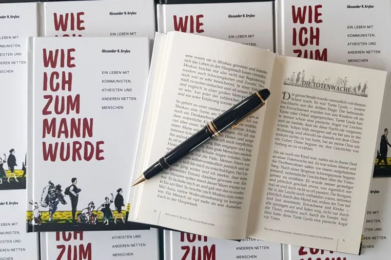 Bild: Das Buch "Wie ich zum Mann wurde": Zum Nachdenken und Lachen, zum Glauben und Zweifeln