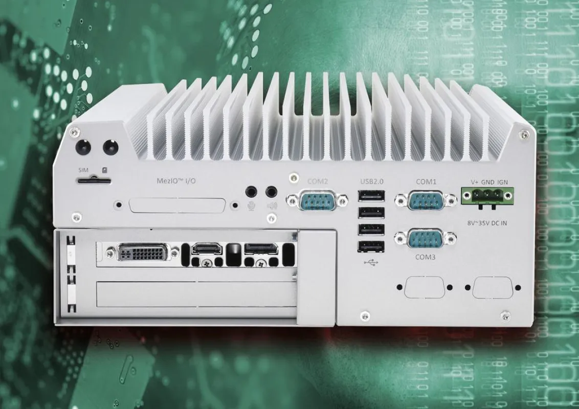 Der Nuvo-5095GC von Acceed zeigt maximaler Grafikleistung für Industrieeinsätze