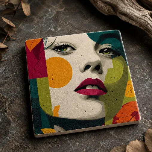 Bild: Candelae erweitert Sortiment um neue Produktlinie „Kleine Kunstwerke“ – individuelle Kunst auf Travertin