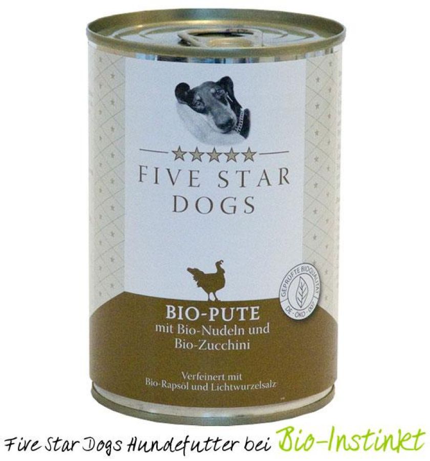 NEU bei Bio-Instinkt - Five Star Dogs Bio-Hundefutter