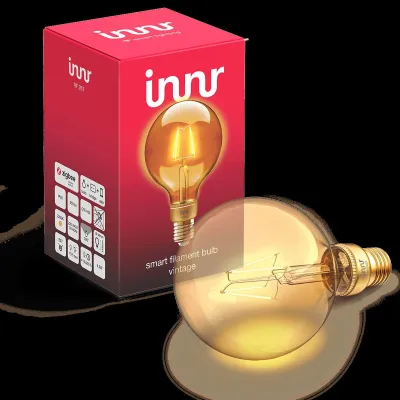 Bild: Innr stellt zwei weitere, formschöne Filament-LED im Vintage-Look vor