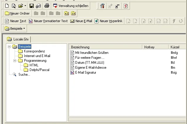 Bild: GhostTyper XML 3.0: Zeit sparen beim Tippen
