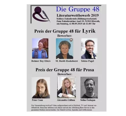 Bild: Gruppe 48 - Vierter Literaturwettbewerb in Rösrath