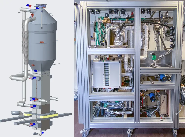 Bild: Fraunhofer IMM zeigt Dieselreformer für die maritime Stromversorgung
