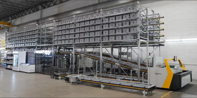 LogiMAT: Dematic zeigt Neuheiten und standardisierte Automatisierungslösungen Bild: LogiMAT: Dematic zeigt Neuheiten und standardisierte Automatisierungslösungen