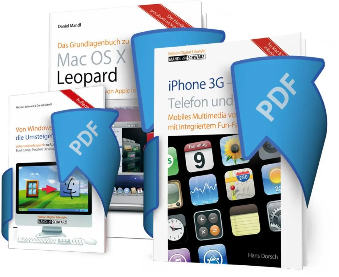 Alles zu iPhone, Apple für Windows-Wechsler und Leopard – Wissen sofort laden und lesen