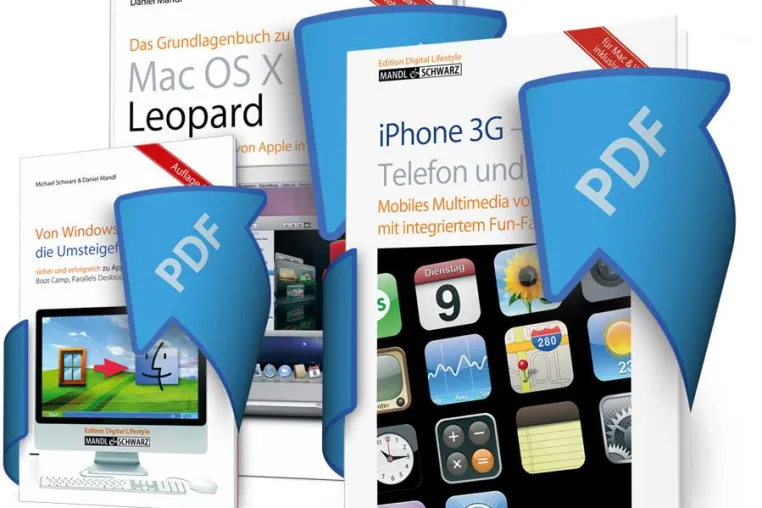 Bild: Umfassende eBooks rund um Mac-Themen aus dem Mandl & Schwarz-Verlag
