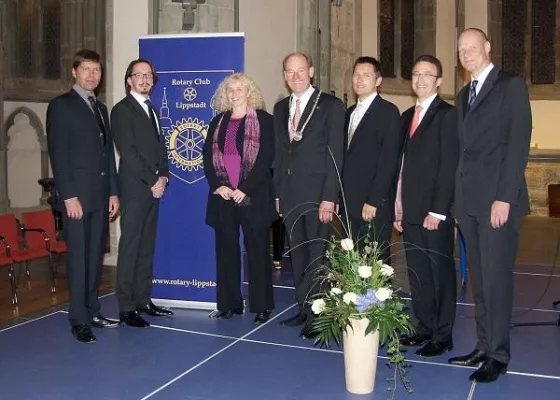 Charterfeier des Rotary Club Lippstadt Bild: Charterfeier des Rotary Club Lippstadt