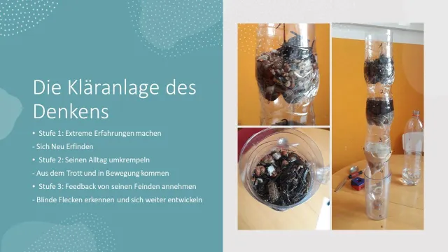 Bild: Die Kläranlage des Denkens