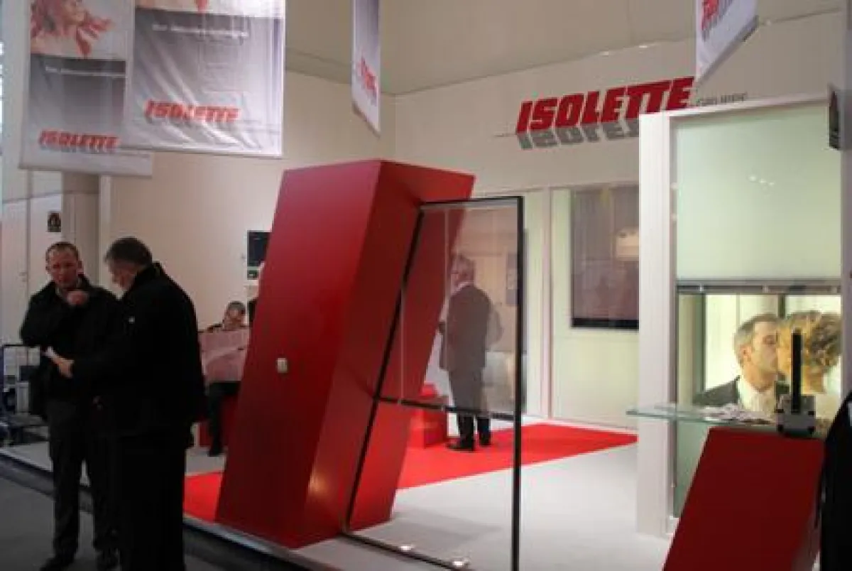 Der Stand der ISOLETTE-Gruppe International auf der BAU 2013.
