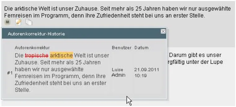 ontram jetzt mit Korrekturmöglichkeit im Quelltext Bild: ontram jetzt mit Korrekturmöglichkeit im Quelltext