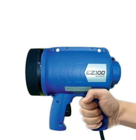 Bild: Kostenersparnis durch müheloses Einblasen ohne Kompressor