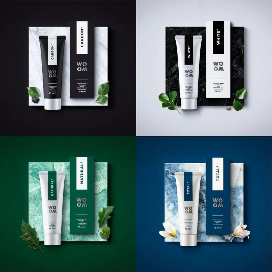 Neue Premium Zahnpflege WOOM