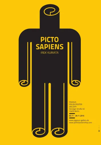 Bild: Ausstellung: Pictosapiens IREK KURIATA Plakatkunst