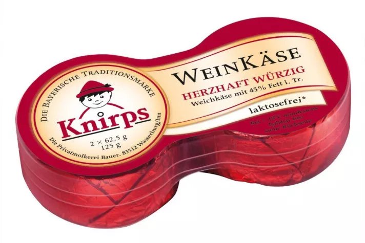 Bild: Kleiner Knirps hat Großes vor - Das Weichkäse-Sortiment aus dem Hause Bauer erhält ein neues Outfit