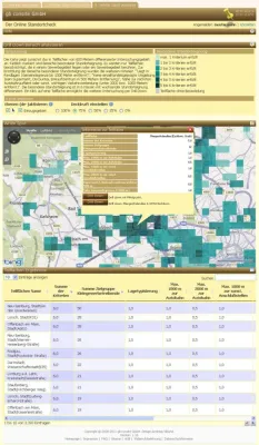 Bild: Per Mausklick zum idealen Standort