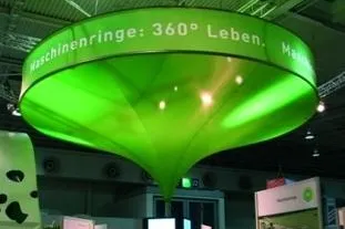 Bild: Deckenhänger – Werbung am POS und für Messen
