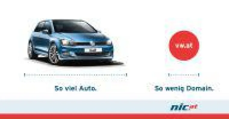 Bild: Kurze At-Domains sind ein Trumpf im Marketing