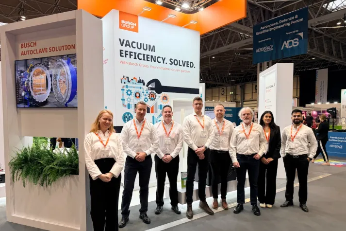 Bild: Busch Group gewinnt Auszeichnung für den besten Messestand auf der Advanced Engineering