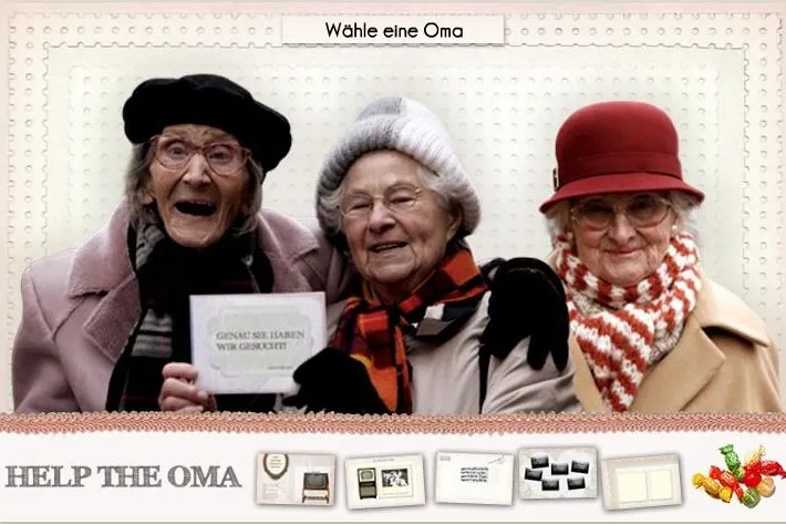 Bild: Saatchi & Saatchi schickt für Diakonie Omas auf die Straße