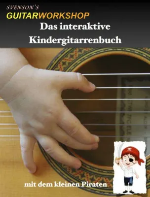 Kleine Gitarren-Anfänger entdecken ihre Gitarre nun mit dem kleinen Piraten auf dem iPad Bild: Kleine Gitarren-Anfänger entdecken ihre Gitarre nun mit dem kleinen Piraten auf dem iPad