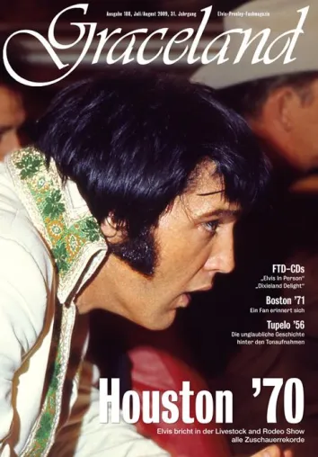 Elvis-Magazin „GRACELAND“ Nr. 188 mit weltweiter Exklusiv-Story Bild: Elvis-Magazin „GRACELAND“ Nr. 188 mit weltweiter Exklusiv-Story
