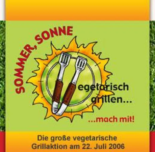 Bild: Sommer, Sonne, vegetarisch grillen: Bundesweites Grill-Event des VEBU am nächsten Samstag, dem 22. Juli