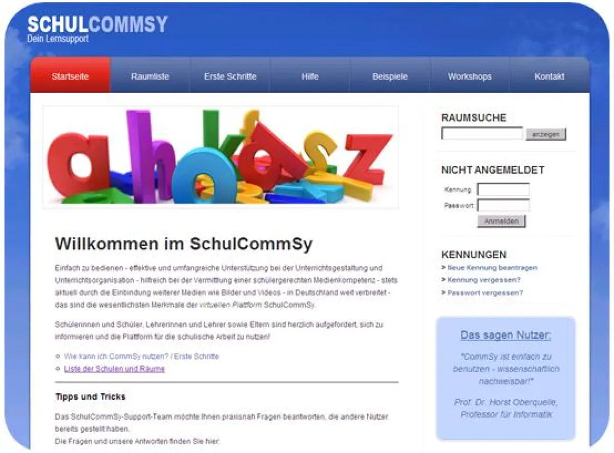 eLearning-Plattform SchulCommSy