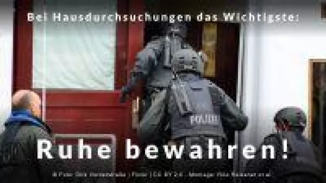 Vom erfahrenen Strafverteidiger: Tipps zum richtigen Verhalten bei Hausdurchsuchungen Bild: Vom erfahrenen Strafverteidiger: Tipps zum richtigen Verhalten bei Hausdurchsuchungen