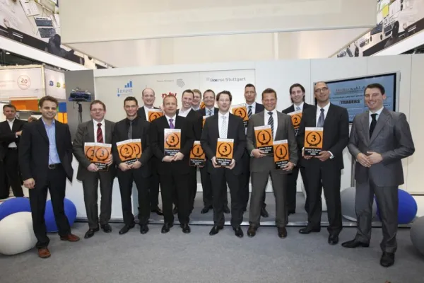 Bild: Brokerwahl 2009 - Die Siegerehrung auf der Invest mit Fotogalerie