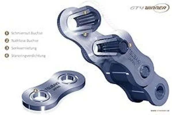 Bild: Tsubaki Rollenketten: Auch nach 10 Millionen Zyklen noch hoch präzise