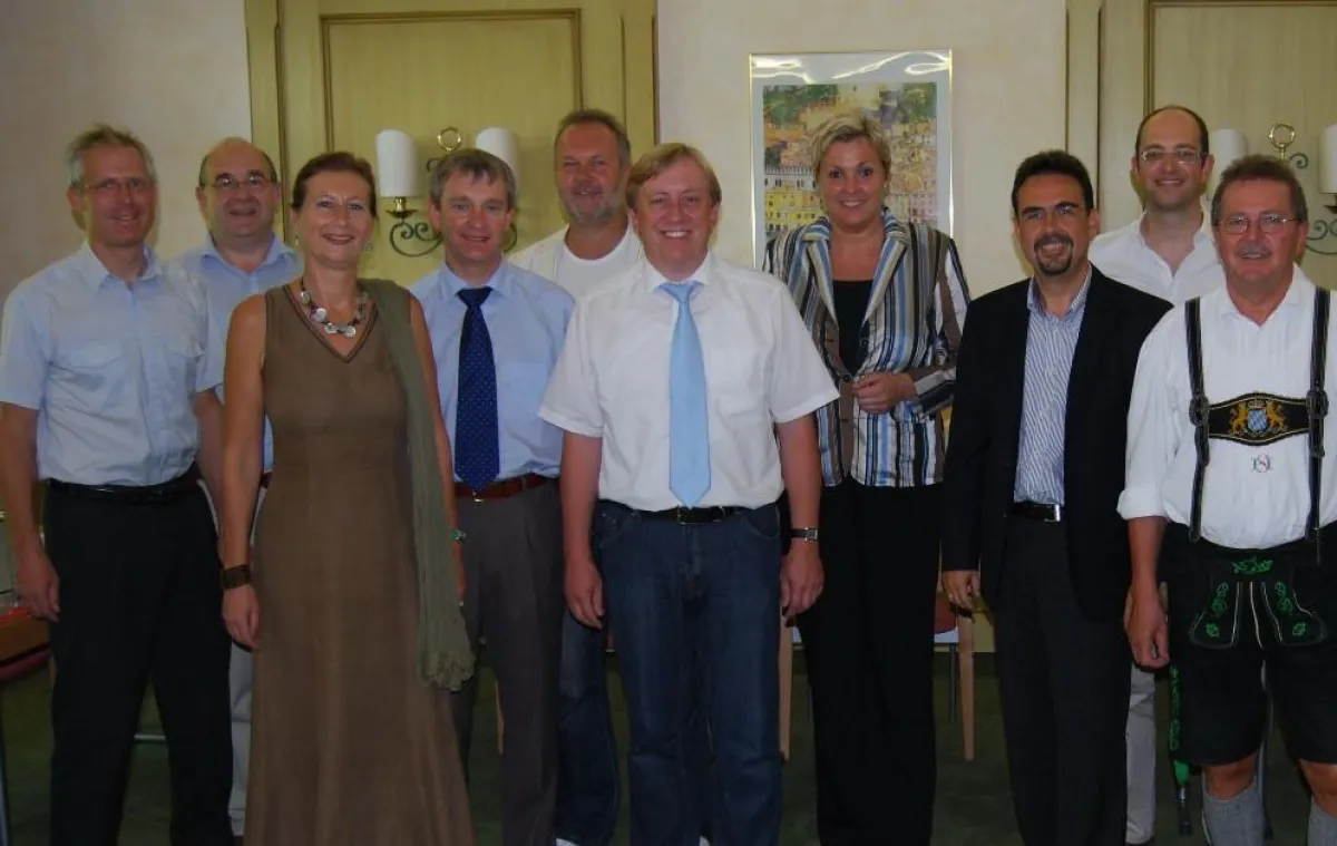 v. l. M. Hillmeier, R. Weinberger, G. Squarra, S. Barth, E. Stapfer, W. Angermüller, A. Rundler, K. Holetschek, G. Sauer, S. Höfer