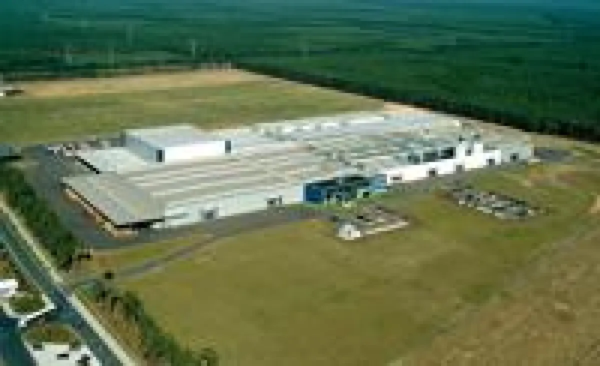 Das Laminatbodenwerk der CLASSEN Industries in Baruth/Mark Brandenburg.