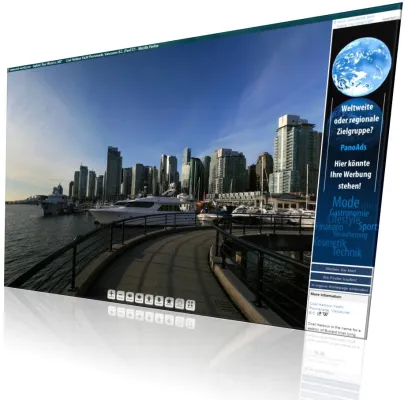 Bild: Virtuelles Weltenbummeln in 360° aus der exklusiven Sicht eines Fußgängers