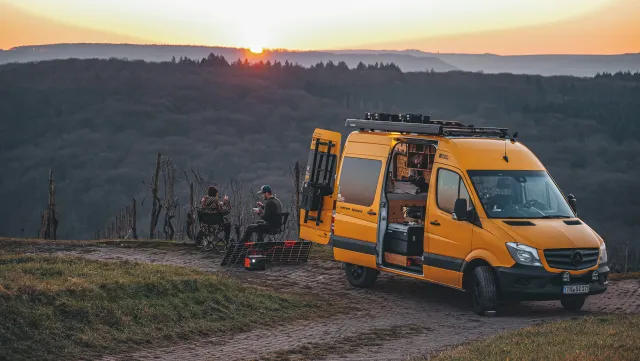 Bild: Die Freiheit nehme ich mir: Autark an den schönsten Stellplätzen Deutschlands die Natur genießen