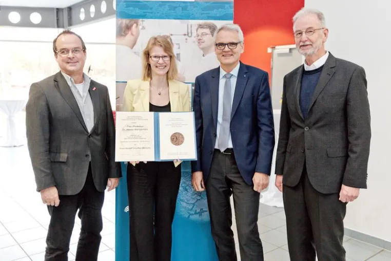 Bild: Chemikerin Helma Wennemers erhält Inhoffen-Medaille 2017