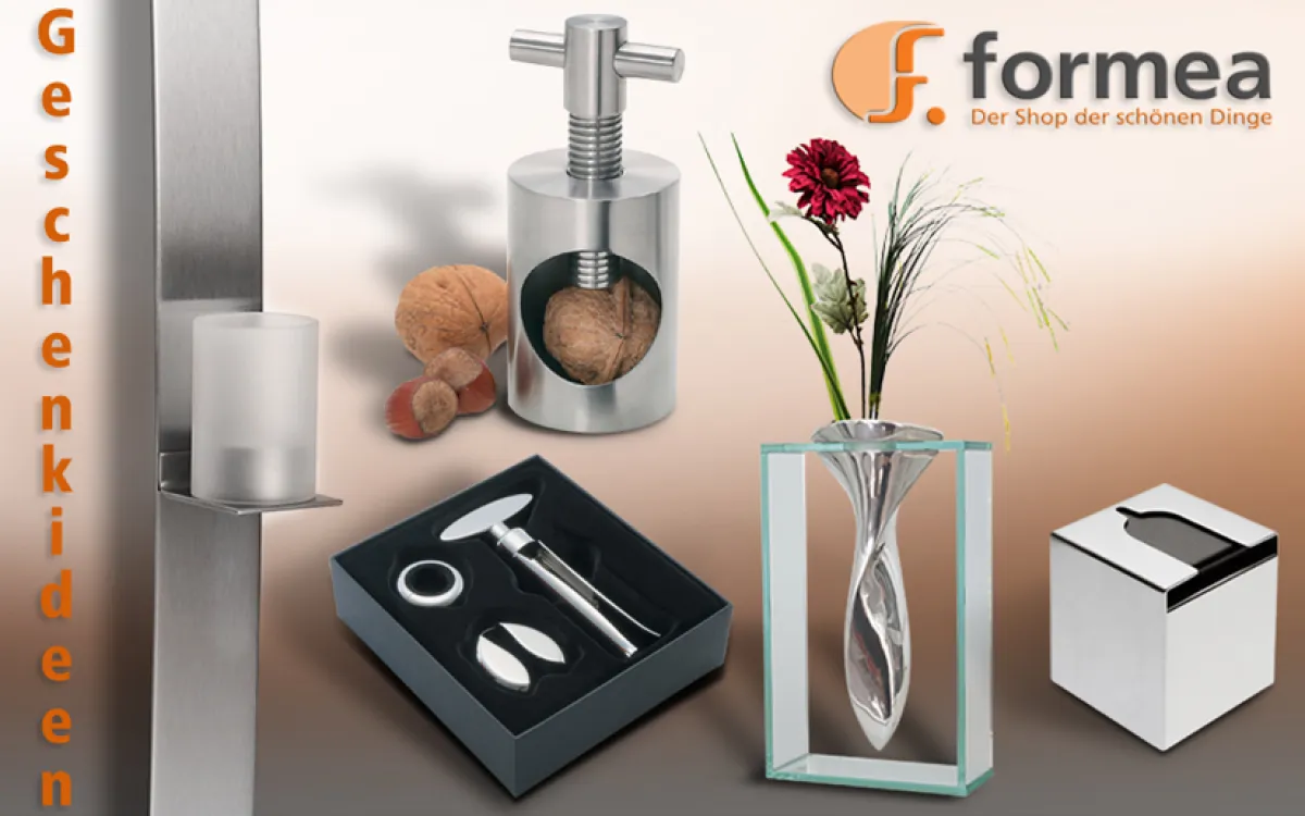 Ungewöhnliche und hochwertige Geschenkideen von formea.
