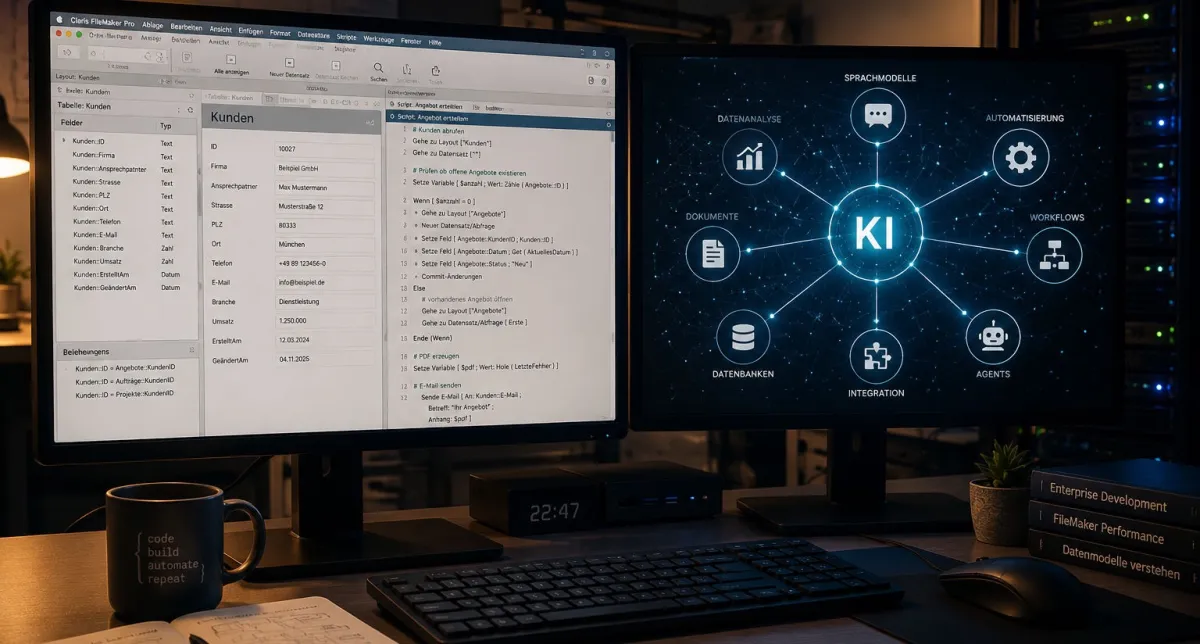 Zwischen Datenbank, ERP und KI: Wie sich Unternehmenssoftware gerade neu erfindet (© gofilemaker)