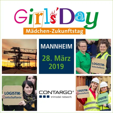 Girls'Day: Bei Contargo in Mannheim die Welt der Logistik entdecken Bild: Girls'Day: Bei Contargo in Mannheim die Welt der Logistik entdecken