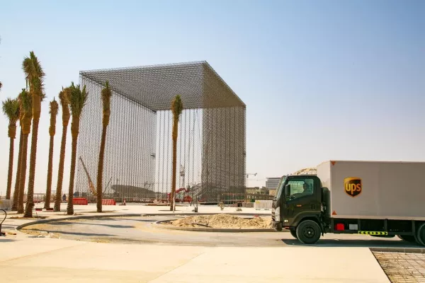 Bild: UPS LIEFERT GRÖSSTE INTERNATIONALE FRACHTSENDUNG ZUR EXPO 2020 IN DUBAI