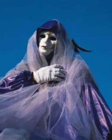 Bild: Zum größten Maskenball der Welt an den Canal Grande