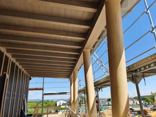 Bild: Grundschule der Freien Waldorfschule Regensburg nimmt Gestalt an