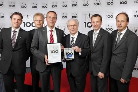 Beton Kemmler wird als "Top 100 Innovator " ausgezeichnet Bild: Beton Kemmler wird als "Top 100 Innovator " ausgezeichnet